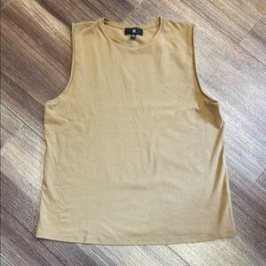 NWOT Banana Republic Tan Muscle Tee